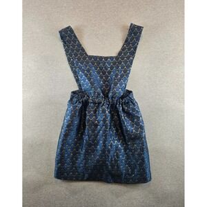 Sister Jean DREAM Eugene Jacquard Mini Dress Size M/L Pockets Whimsy Cottagecore